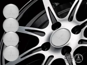 Lincoln Édition Autocollants Roue Logos Bombés de Luxe